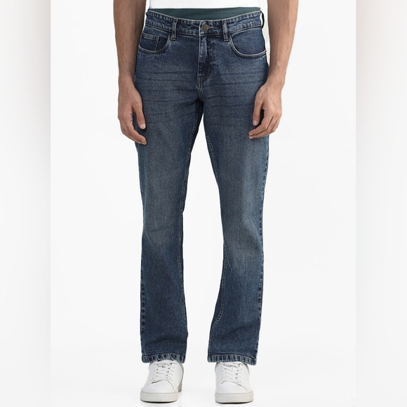 💐WES CASUAL Vintage Blue Denim Relaxed Fit in Medium Wash - Picture 2 of 15